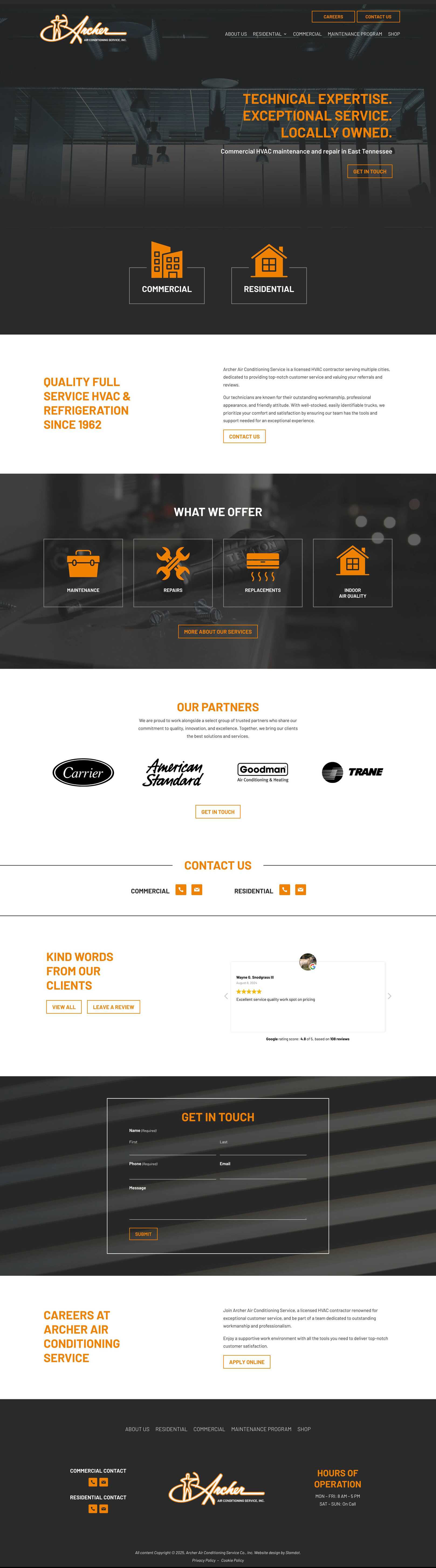 Archer Air Conditioning Service Co., Inc.